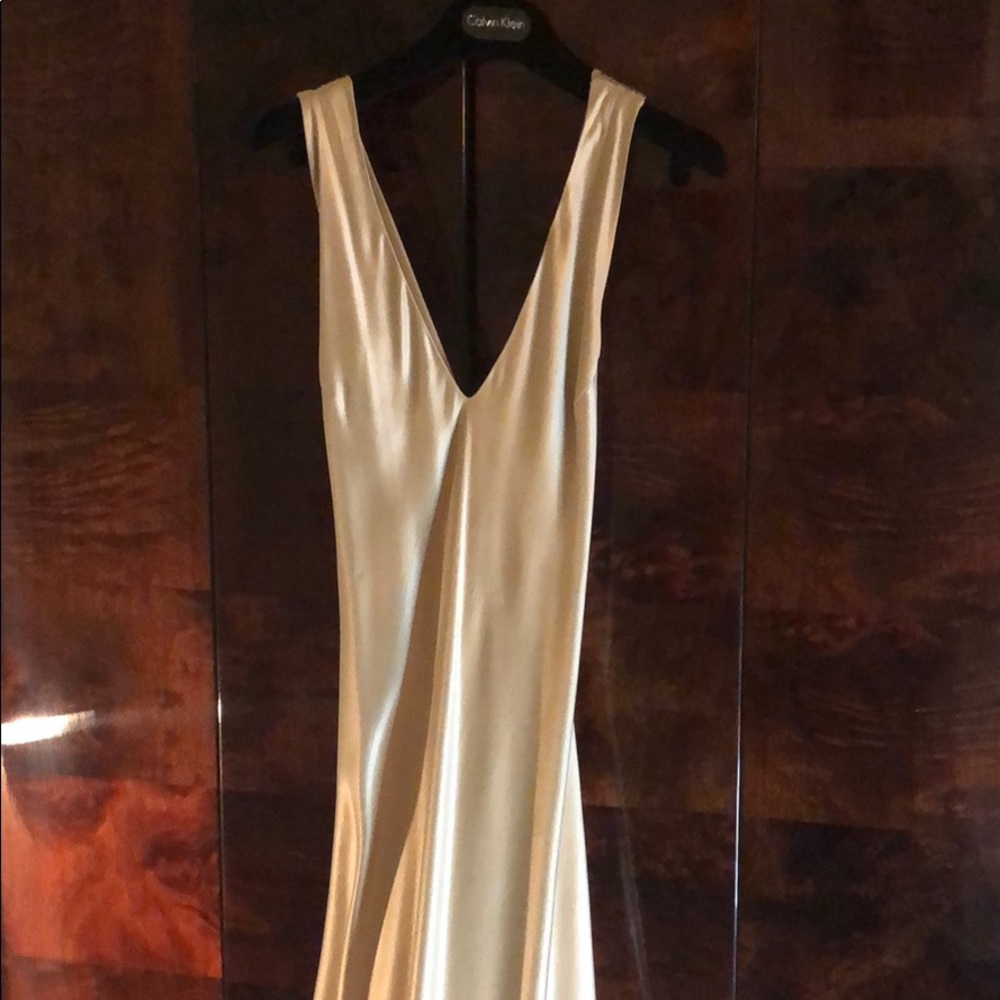 COPY - Vintage Calvin Klein Silk Satin Gown